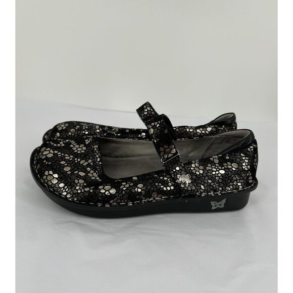 ALEGRIA Belle Gold Mosaic Mary Jane Comfort Shoe Size EU 39 US 9 BEL-780 - Picture 7 of 13